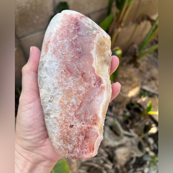 Pink Amethyst Quartz Crystal Slab - Picture 3 of 11